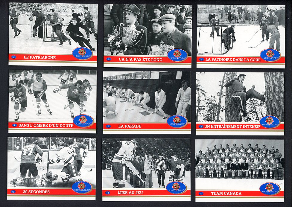 1991 Future Trends Hockey Canada 1972 Complete Set French 560362