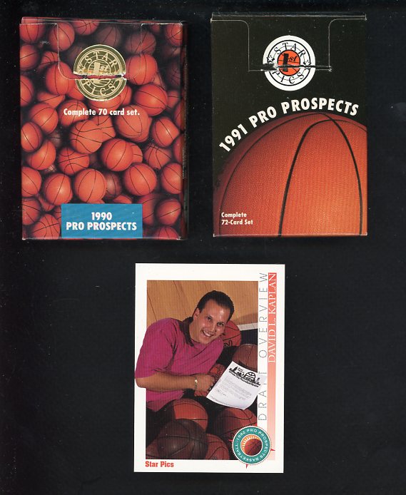1990-1992 Star Pics Basketball Complete Set Lot Of 3 560367