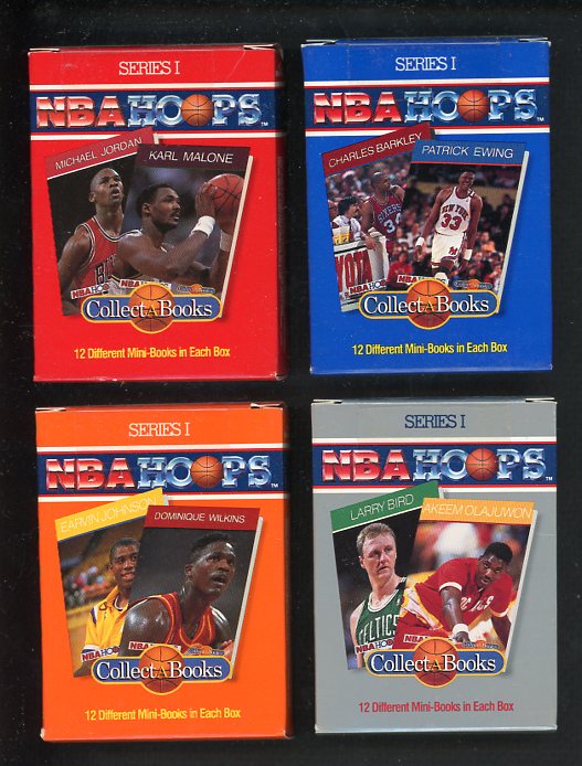1990 NBA Hoops Basketball Collect A Book Complete Set 560368