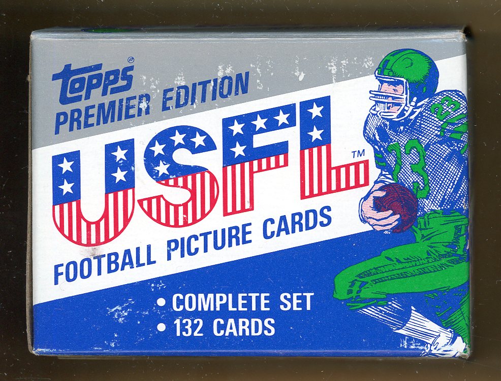 1984 Topps USFL Football Complete Set 560369
