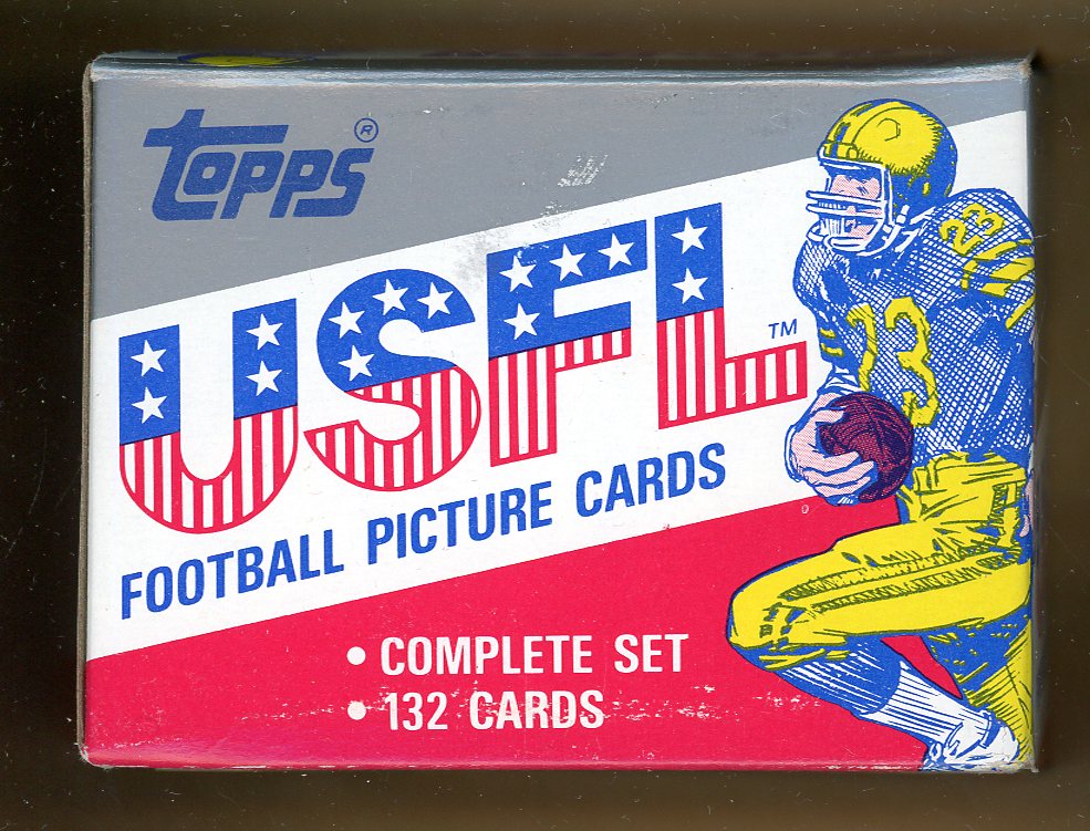 1985 Topps USFL Football Complete Set 560370