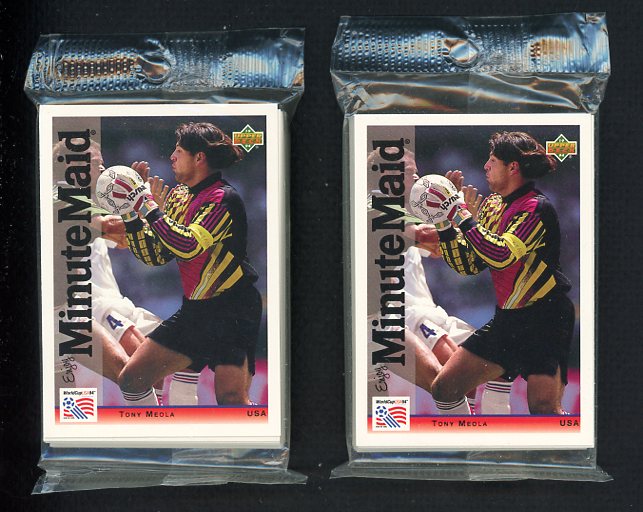 1994 Upper Deck Minute Maid World Cup Complete Set Lot Of 2 560382