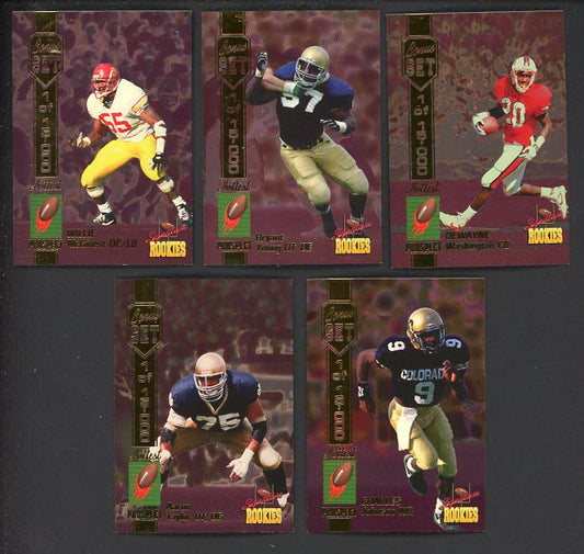 1994 Signature Rookies Football Prospects Complete Set Lot Of 7 560385