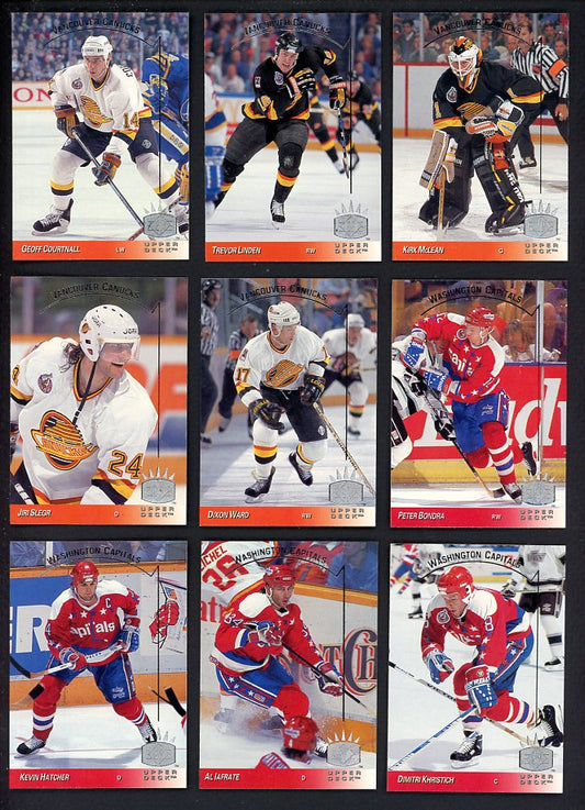 1993 Upper Deck SP Hockey Inserts Complete Set 560396