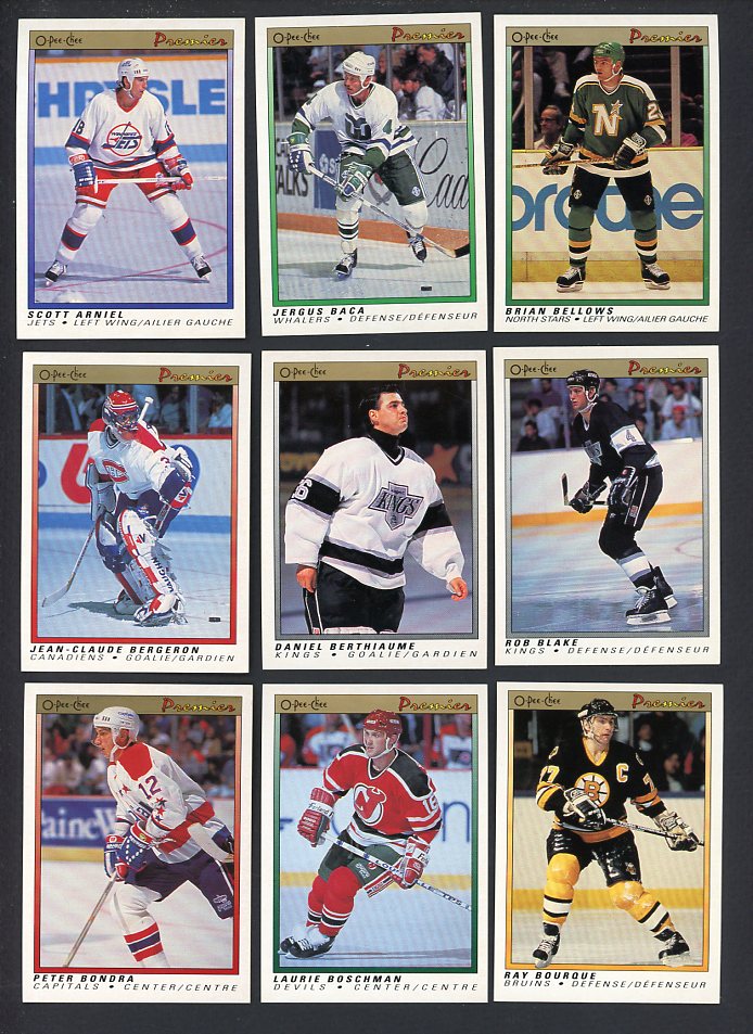 1990 O Pee Chee Premier Hockey Complete Set 560401
