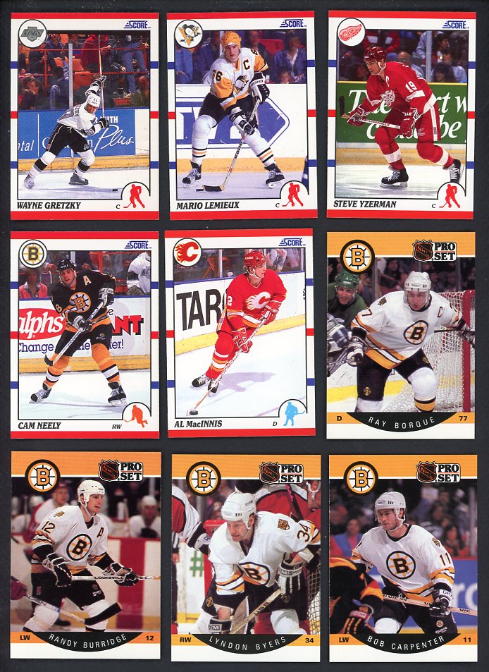 1990 Hockey Complete Set Lot Of 2 Score Pro Set 560402