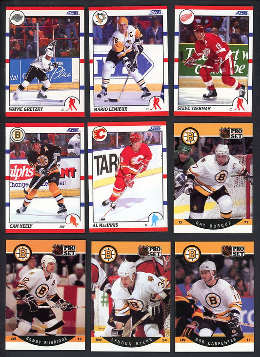 1990 Hockey Complete Set Lot Of 2 Score Pro Set 560402