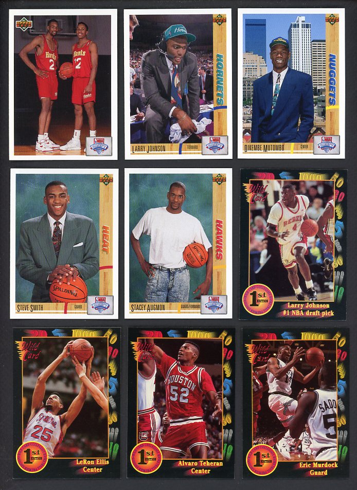 1991 Basketball Complete Set Lot Of 2 Upper Deck Wild Card 560411