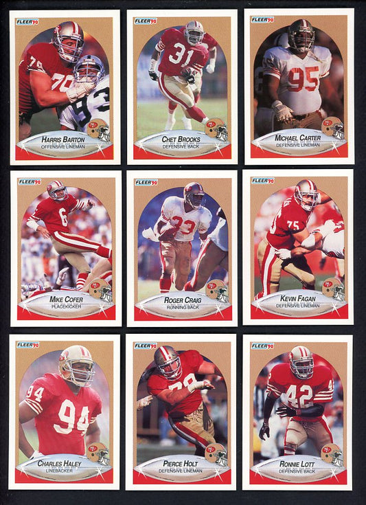 1990 Fleer Football Complete Set 560416