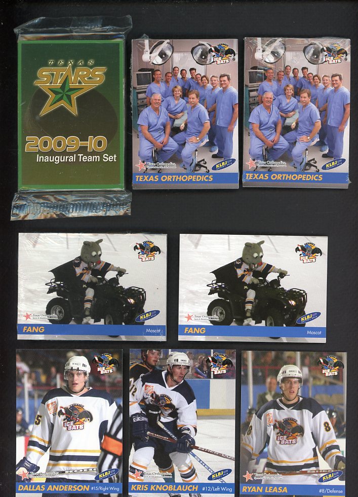 1993-2009 Texas Hockey Complete Set Lot Of 9 560420