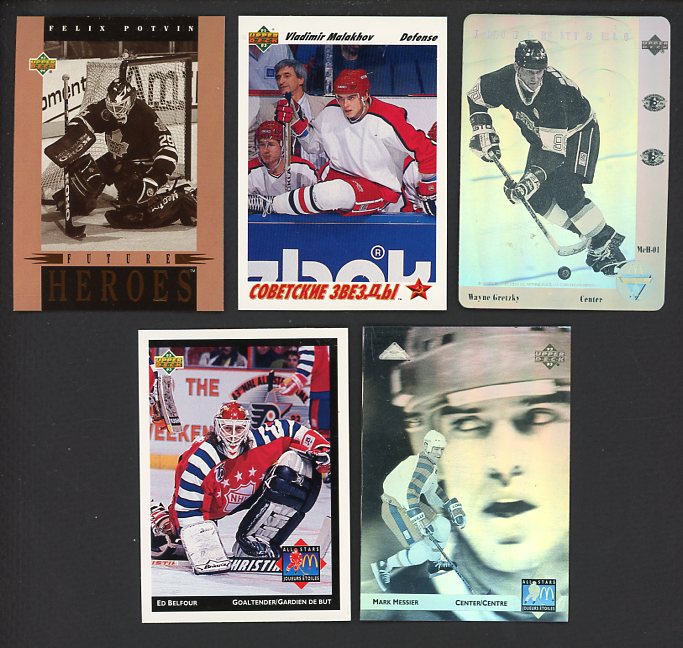 1991 1992 1993 Upper Deck Hockey Complete Set Lot Of 6 560424