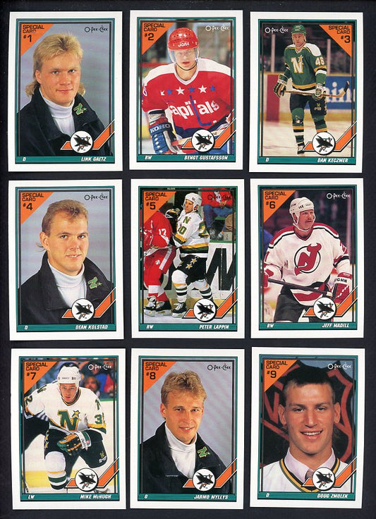 1991 O Pee Chee Hockey Inserts Complete Set 560428