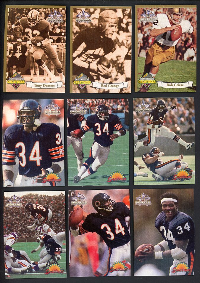 1994 Ted Williams Card Company Football Complete Set Lot Of 4 560431