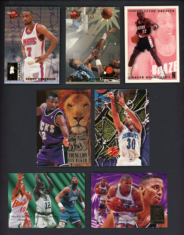 1992 1993 1994 Fleer Basketball Complete Set Lot Of 8 560437