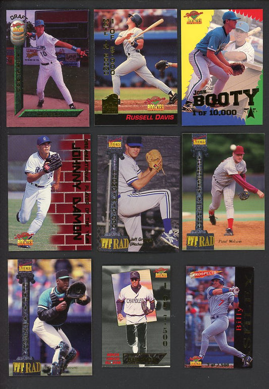 1994 1995 Signature Rookies Baseball Complete Set Lot Of 25 560442