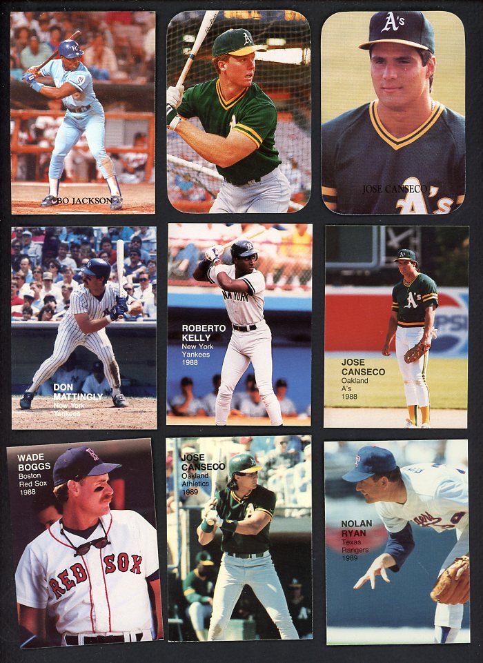 1987-90 Broder Baseball Complete Set Lot Of 18 560445