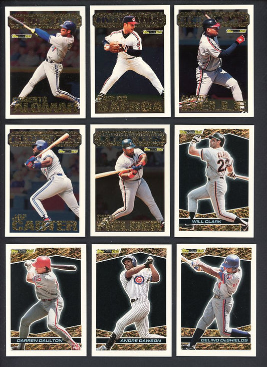 1993 1994 Topps Baseball Black Gold Complete Set Lot Of 5 560446
