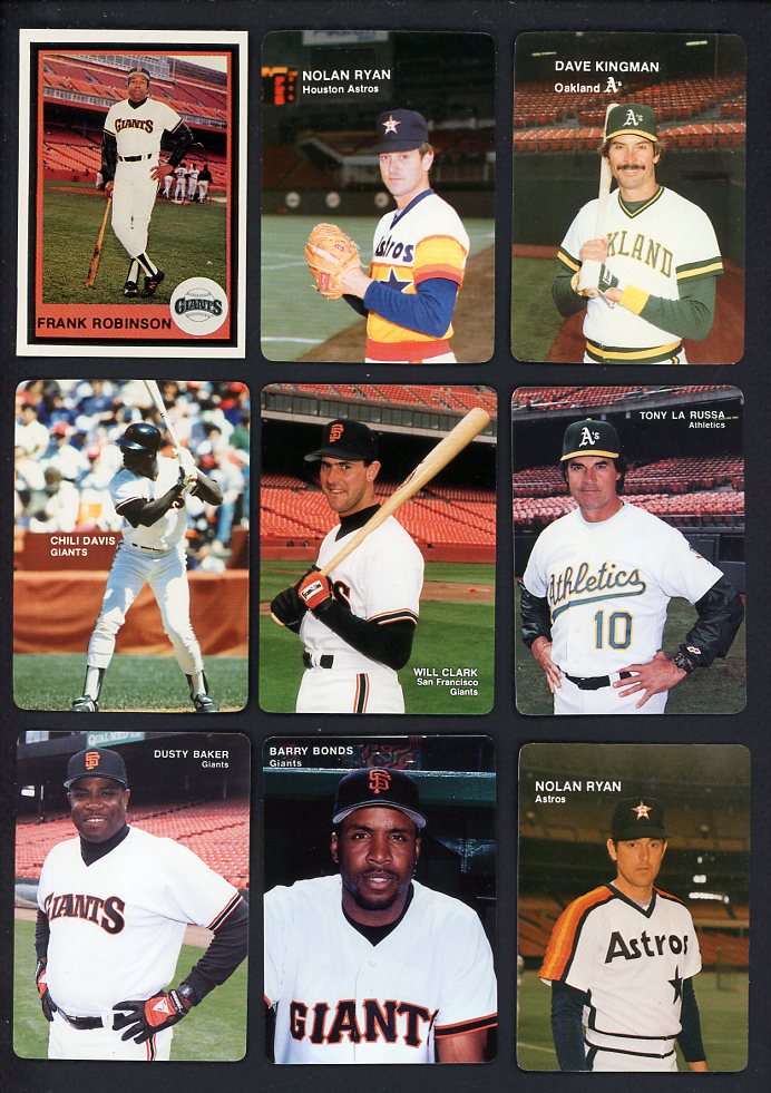 1983-96 Mothers Cookies Baseball Complete Set Lot Of 13 560448