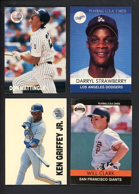 1991 Play Ball USA Baseball Complete Set Lot Of 6 560449