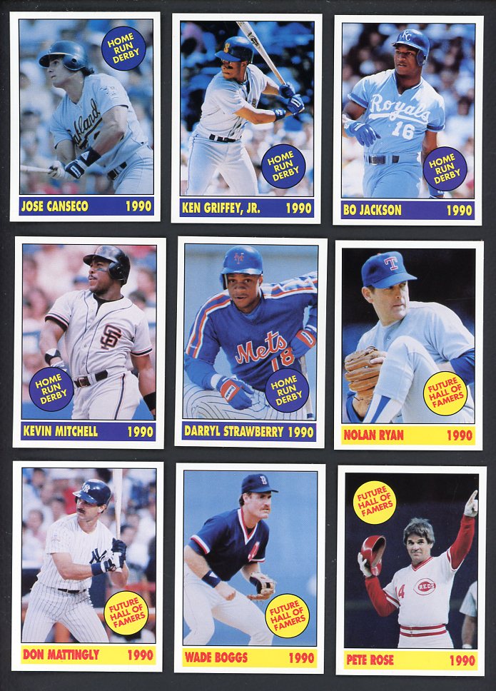1990 Shanks Baseball Complete Set Lot Of 7 560450