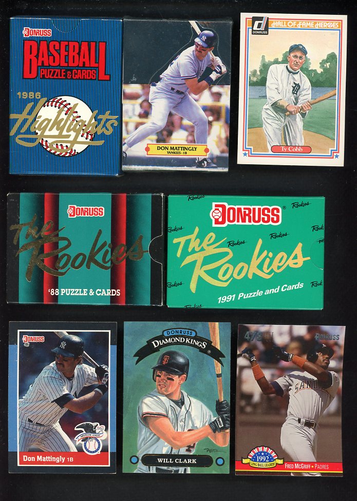1983-94 Donruss Baseball Complete Set Lot Of 30 560459