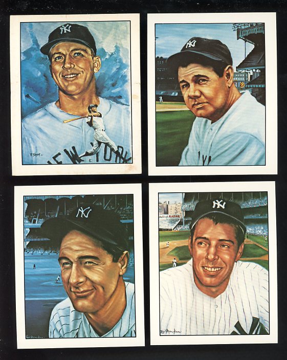 1983 TCMA 50 Years Of New York Yankees All Stars Complete Set 560473
