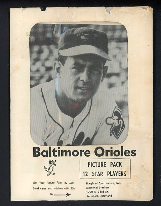 1966 Sportservice Photo Pack Baltimore Orioles Complete Set B 560499
