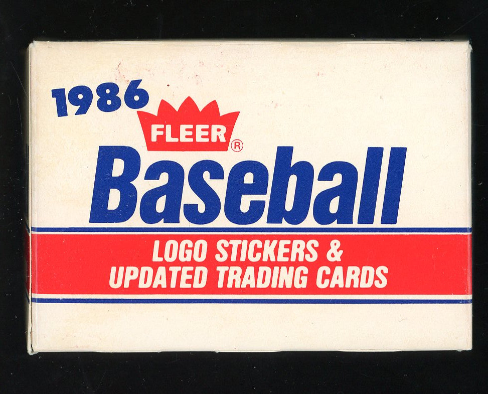 1986 Fleer Baseball Update Complete Set Bonds Canseco 560512