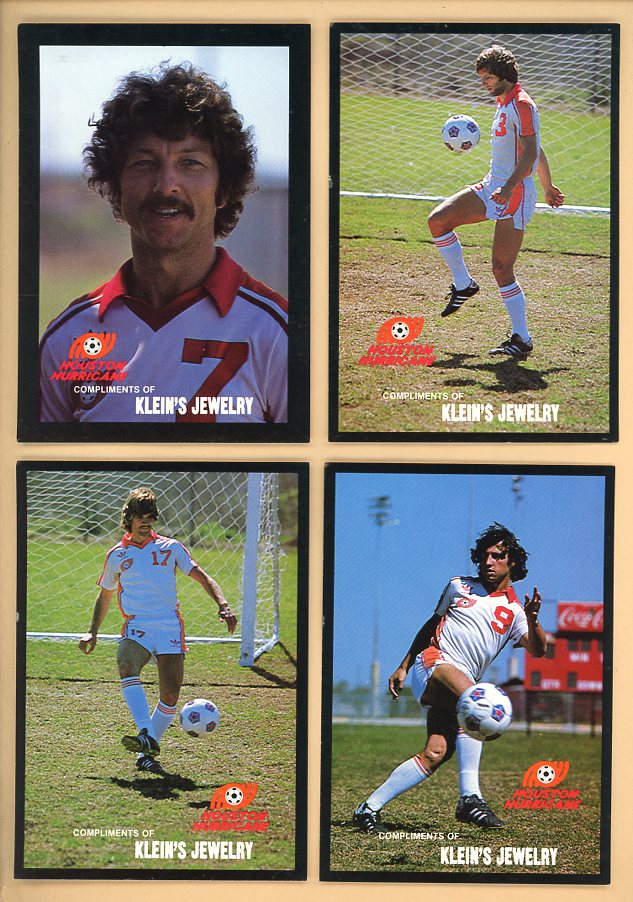 1979 Kleins Jewelry Houston Hurricane Soccer Set Lot 11 Diff 560514