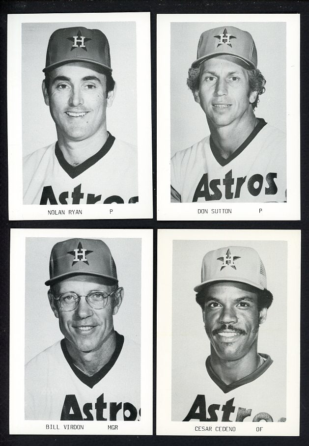 1981 Team Issue Houston Astros Complete Set 560519