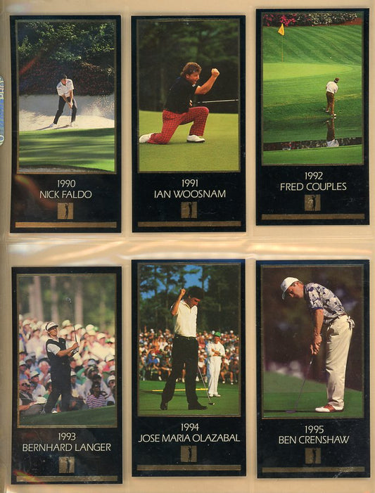 1995 Grand Slam The Masters Collection Complete Set 560523