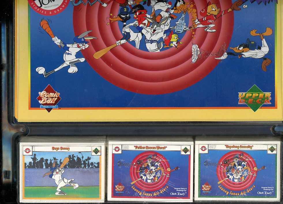 1991 Upper Deck Comic Ball Baseball Complete Set 560528