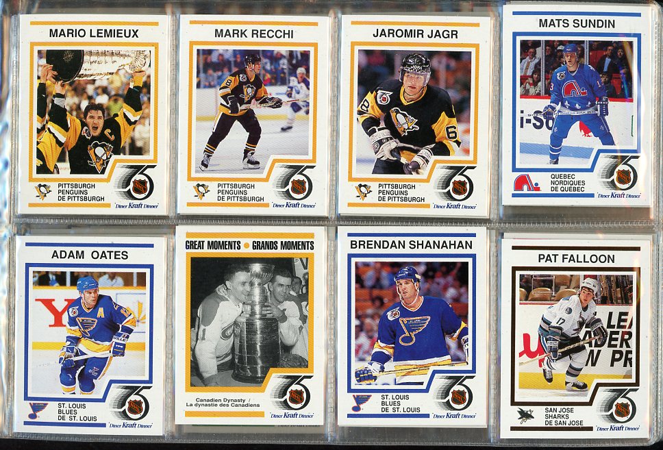 1991 Kraft Hockey Special Edition Complete Set 560532