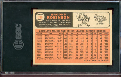 1966 Topps Baseball #390 Brooks Robinson Orioles SGC 6 EX-MT 560549