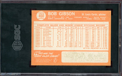 1964 Topps Baseball #460 Bob Gibson Cardinals SGC 6 EX-MT 560613