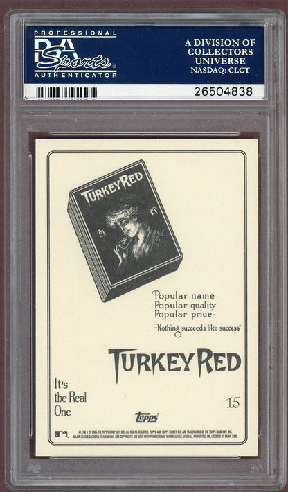 2005 Topps Turkey Red #015 Kid Elberfeld Senators PSA 8 NM/MT 560858