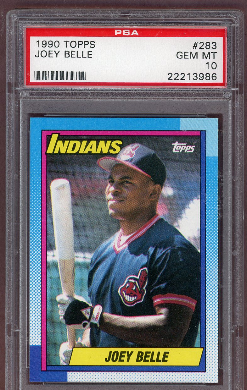 1990 Topps #283 Albert Belle Indians PSA 10 GEM MINT 561307