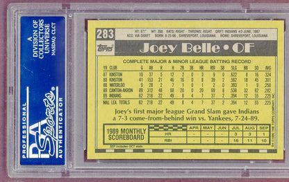 1990 Topps #283 Albert Belle Indians PSA 10 GEM MINT 561307