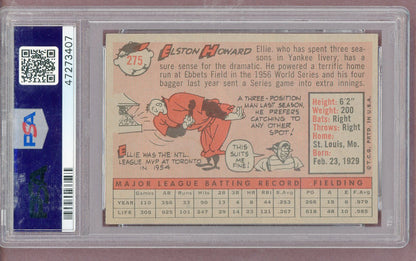 1958 Topps Baseball #275 Elston Howard Yankees PSA 5 EX 561462