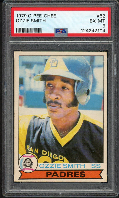 1979 O Pee Chee #052 Ozzie Smith Padres PSA 6 EX-MT 561683