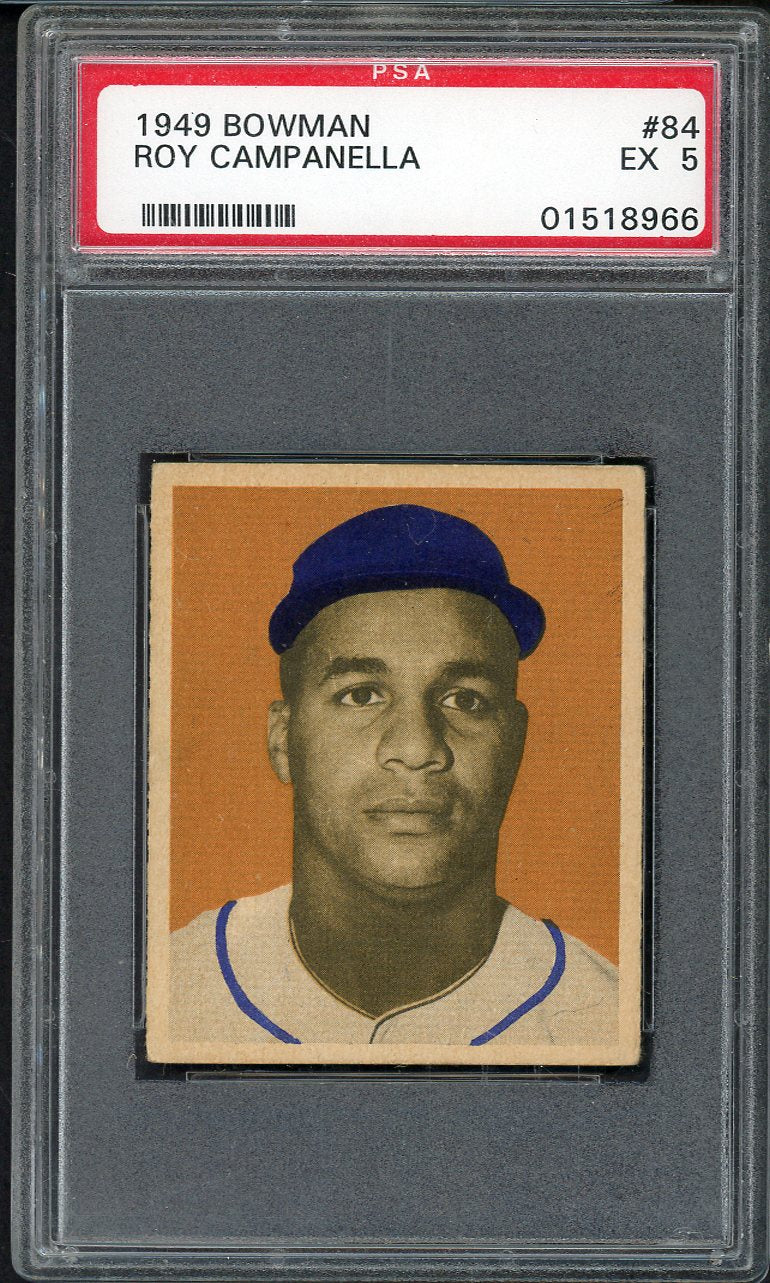 1949 Bowman Baseball #084 Roy Campanella Dodgers PSA 5 EX 561715