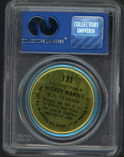 1964 Topps Baseball Coins #131 Mickey Mantle A.S. Yankees PSA 8 NM/MT Left 561750