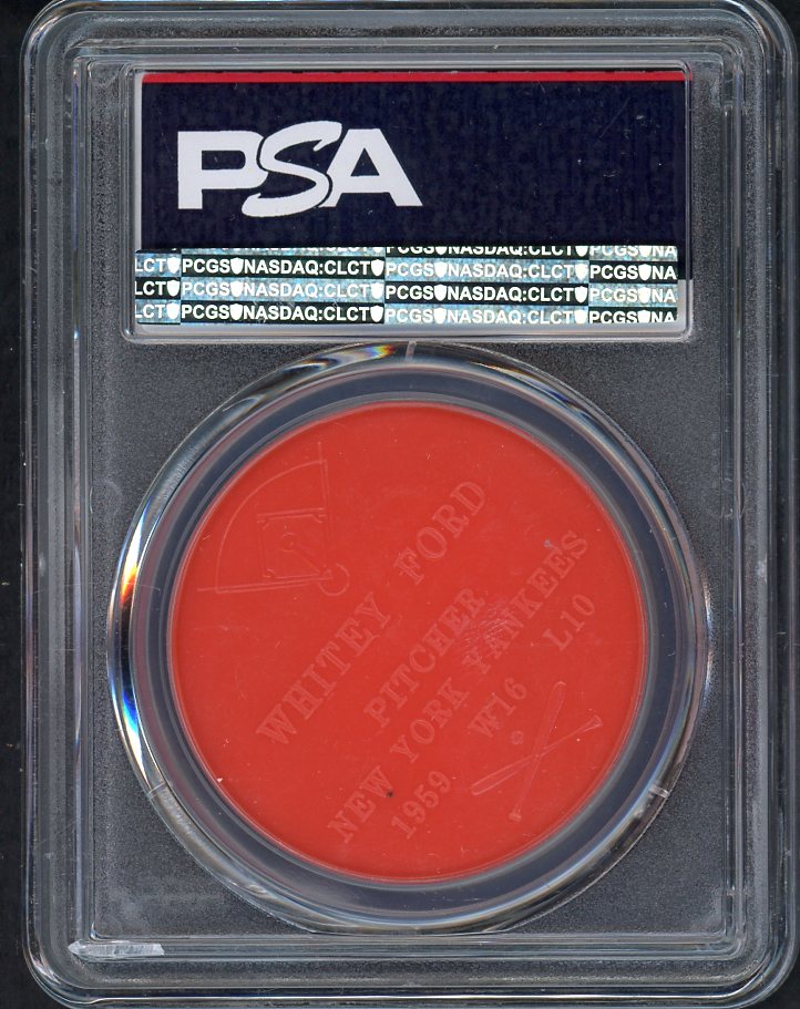 1960 Armour Coins Whitey Ford Yankees PSA 7 NM 561756