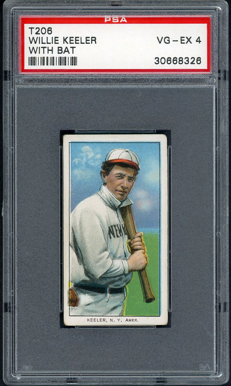 1909-11 T206 T 206 Willie Keeler Yankees PSA 4 VG-EX 561780