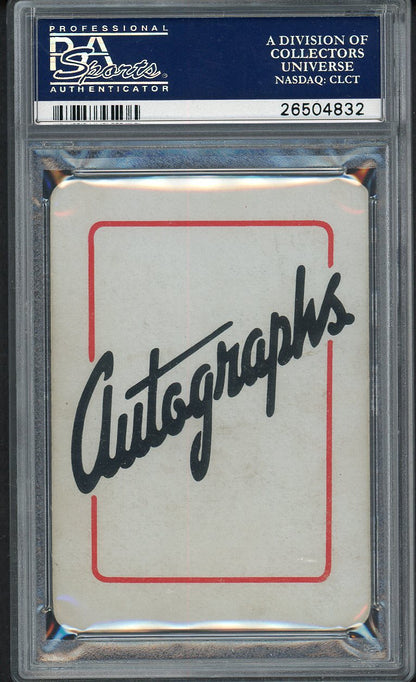 1945 Leister Autograph Game Joe DiMaggio Yankees PSA 6 EX-MT 561802