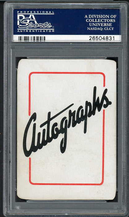 1945 Leister Autograph Game Babe Ruth Yankees PSA 5 EX 561803