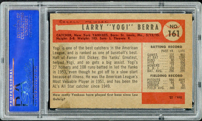 1954 Bowman Baseball #161 Yogi Berra Yankees PSA 7 NM 561811