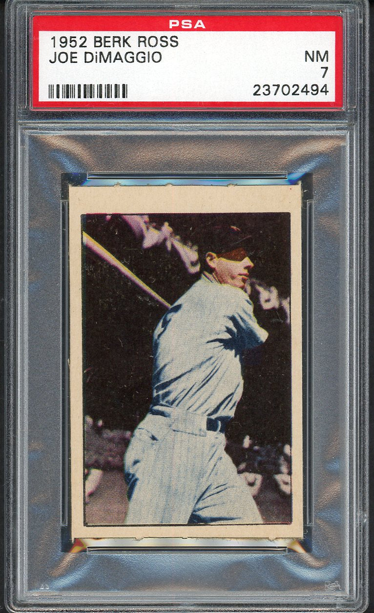 1952 Berk Ross Joe DiMaggio Yankees PSA 7 NM 561818