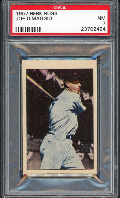1952 Berk Ross Joe DiMaggio Yankees PSA 7 NM 561818