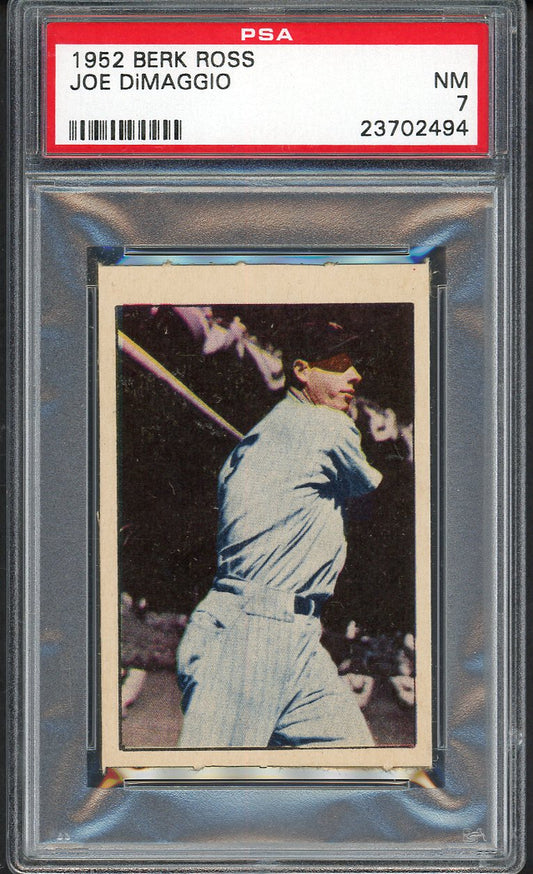 1952 Berk Ross Joe DiMaggio Yankees PSA 7 NM 561818